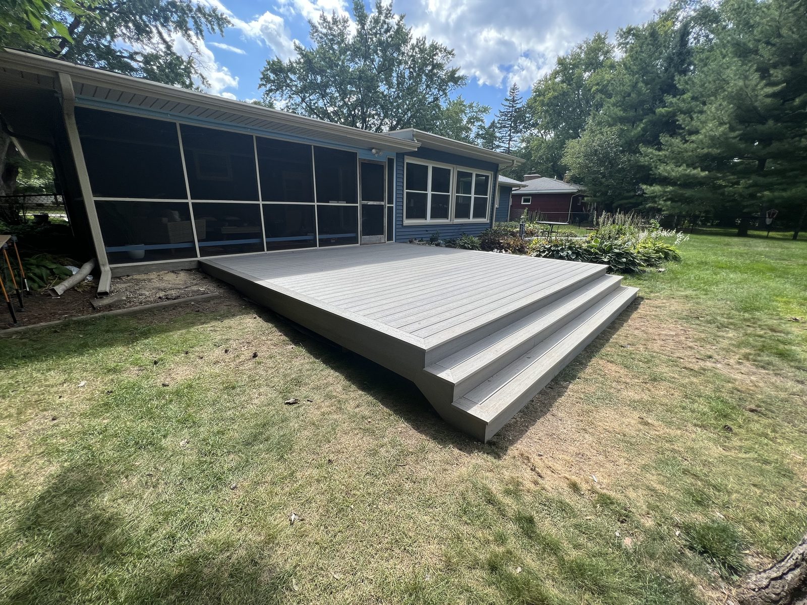 Addison outdoor living deck