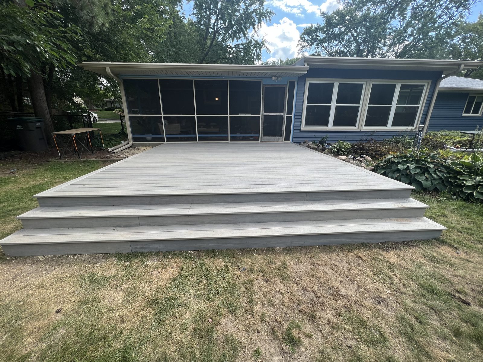 Addison outdoor living deck