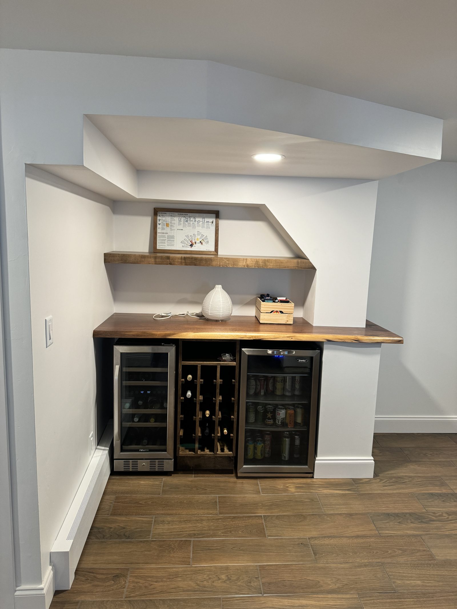 Utoft residence finished interior